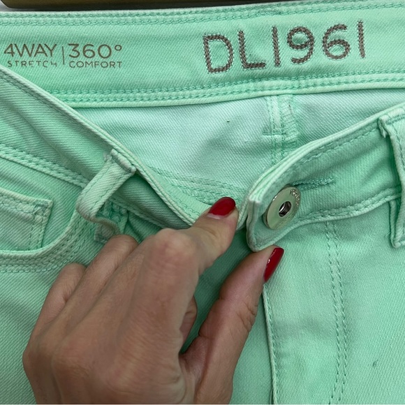 Mint Color Premium DL1961 Jeans - Picture 2 of 4
